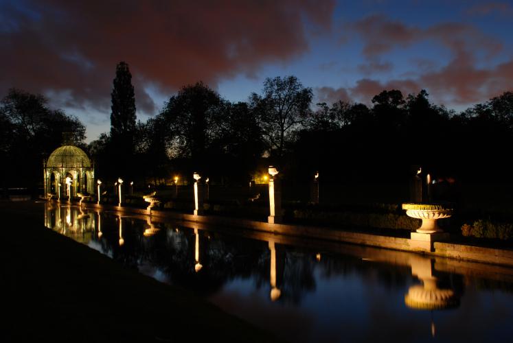 Chantilly English garden